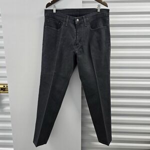 Levi's 541 Athletic Taper Jeans Men's 36x29 Gray Black Water Less Stretch